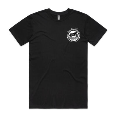 Adventure bike B&W Logo Tee Mens Thumbnail