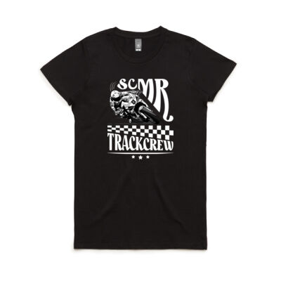 Track Crew B&W Womens Tee  Thumbnail